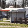 Der Campingplatz Bad Staffelstein gleicht heute dem Bild von Ostern 2020: Leere Parzellen in der Frühlingssonne.