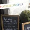 „Sie sind Corona-Schwurbler und denken quer? Dann bleibt ihr Kaffeebecher leer! Tschö mit ö”, haben die Verantwortlichen von „Café Hilde” in Lichtenfels auf ihre Angebotstafel geschrieben.