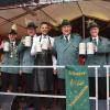 Fröhliche Gesichter sah man beim Bieranstich zum Lichtenfelser Schützenfest 2019. Nach dem Corona bedingten Ausfall 2020 hoffen die Lichtenfelser Schützen, dass das beliebte Volksfest 2021 wieder stattfinden und die Menschen erfreuen kann.
