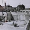 Bauplatz für das neue Kino in Lichtenfels am Stadtgraben im Jahr 1952. Bauplatz für das neue Kino in Lichtenfels am Stadtgraben im Jahr 1952.