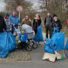 Gut gefüllt waren am Ende der Müllsammelaktion die Säcke der grünen Stadtratsfraktion.