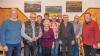Ehrung bei den Kultur- und Freizeitfreunden: (v. li. Vorsitzender Hilmar Schubert, Georg Müller, Nicole Trapper, Gertrud Bäumler, Friedhelm Schramm, Kassiererin Silke Kern, Reinhold Reuß, Heinz Schmidt, Ludwig Alin und 2. Vorsitzender Rudi Paul.