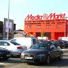 Lichtenfels Der Media-Markt in Lichtenfels macht Ende Juli die Pforten dicht. Darauf machen Plakate am Eingang aufmerksam. Der Schlussverkauf läuft bereits. .   (ido)