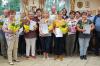 Bei den Gartenfreunden Roth standen Ehrungen auf dem Programm: (v. li.) Kreisfachberater Michael Stromer, Albert Helm, Erika Weberpals, Sieglinde Ahles, Anni Dippold, Jacquelin Pülz, Edeltraud Krappmann, Franz Kraus, Hilde Kraus, Katrin Zenk, Christine Fiedler, Maria Helm, Veronika Kastner, 2. Vorsitzender Johann Pöhner und 1. Vorsitzender Friedrich Baier.