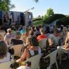 Diesmal kam die große mobile Theaterbühne zum Einsatz. Diesmal kam die große mobile Theaterbühne zum Einsatz.