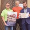 Markus Alin, Alexander Krappman und Bürgermeister Mario Schönwald freuen sich das 40. Altstadtfest. Markus Alin, Alexander Krappman und Bürgermeister Mario Schönwald freuen sich das 40. Altstadtfest.
