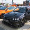 Glückwunsch: Publikumsliebling war Markus aus Roth mit seinem aubergine-schwarz-metallicfarbenen Escort Cosworth. Glückwunsch: Publikumsliebling war Markus aus Roth mit seinem aubergine-schwarz-metallicfarbenen Escort Cosworth.