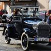 Mit der Startnummer 1 auf seinem 1929´er Ford Model A eröffnete der Eggolsheimer Thomas Distler die Veranstaltung.