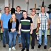 Verdiente Mitglieder der Deutschen Gänsezüchter konnten anlässlich der Sommertagung 2022 in Neuensee geehrt werden; im Bild mit dem Bundesvorsitzenden Matthias Koch (rechts).