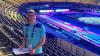 Noch hat er die leere Münchner Olympiahalle für sich: Max Mangel bei Vorbereitungen. Noch hat er die leere Münchner Olympiahalle für sich: Max Mangel bei Vorbereitungen.