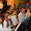 Die Bläserkids der Leuchsentaler Blasmusik sorgten beim Konzert „Mistelfelder Advent“ mit zwei Beiträgen für weihnachtliche Stimmung und eine gelungene Premiere.