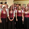 Viele aktive Musikantinnen und Musiker wurden für ihre Verdienste vom Kreisvorsitzenden Horst Sünkel (li.) geehrt.