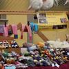Der Frauenkreis aus Sonneberg mit Socken, naturgemachter Seife und Marmelade. Der Frauenkreis aus Sonneberg mit Socken, naturgemachter Seife und Marmelade.