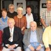 Ehrungen beim VdK:  (sitzend v. li.) Alfred Dressel, Heinrich Müller (je 30 Jahre), Ehrenmitglied Otto Schuhmann, Heinz Hofmann (30 Jahre), (stehend v. li.) Anton Wilder (15 Jahre), Maria Heitzer und Ralf Schneider (25 Jahre), Clothilde Gack (20 Jahre), Nick Faber (25 Jahre), Gerhard Werner (20 Jahre) und Vorsitzende Sylvia Heib.