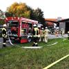 Sowohl bei der Löschtätigkeit wie auch den Personenrettung in Burkheim konnten die Freiwilligen Feuerwehren ihre Einsatzbereitschafte unter Beweis stellen.