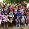 So wie die Klasse 1b im vergangenen Jahr werden auch die neuen Erstklässer der Adam-Riese-Grundschule bald begrüßt werden.