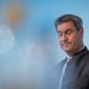 Der bayerische Regierungschef Markus Söder gibt nach dem Sonder-Koalitionsausschuss ein Statement zum Fall des stellvertretenden Ministerpräsidenten Aiwanger ab.