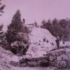Bernhard Christoph zeigte ein Bild aus dem Jahre 1938, auf dem zu sehen ist, wie letzte Reste der Burg einem Steinbruch zum Opfer gefallen waren. Bernhard Christoph zeigte ein Bild aus dem Jahre 1938, auf dem zu sehen ist, wie letzte Reste der Burg einem Steinbruch zum Opfer gefallen waren.