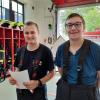 Die engagierten Jugendleiter der Zeulner Wehr, Luis Schlottke (li.) und Andreas Naumann. Die engagierten Jugendleiter der Zeulner Wehr, Luis Schlottke (li.) und Andreas Naumann.