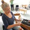 Teilnehmerin Susanne ist bereits seit 2014 jedes Jahr bei der „Sommerakademie Flechten“ mit dabei. Die tolle Handwerkstechnik begeistert sie. Teilnehmerin Susanne ist bereits seit 2014 jedes Jahr bei der „Sommerakademie Flechten“ mit dabei. Die tolle Handwerkstechnik begeistert sie.