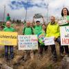 Gemeinsam gegen das Waldsterben und für die Förderung der natürlichen Lebensgemeinschaft Wald und dessen Zukunftsfähigkeit demonstrierten Vertreter der BN-Kreisgruppe Lichtenfels.