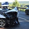 Ein Bild der Verwüstung bot die Unfallstelle bei Burgkunstadt. Ein Bild der Verwüstung bot die Unfallstelle bei Burgkunstadt.