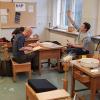Volle Konzentration im Unterricht ist gefragt. Volle Konzentration im Unterricht ist gefragt.