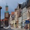 Die zum Wittstocker Rathaus führende Königstraße.