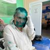 Investigativreporterin Jelena Milaschina wurde nach der Attacke in einem Krankenhaus behandelt.