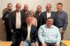Ohne Einwendungen wurde der Vorstand bei der Jahresversammlung wiedergewählt: (vo. v. li.) Alexander Hofmann und Reinhold Rommel sowie (hi. v. li.) Thomas Herold, Wolfgang Kutschka, Andreas Rebhan, Evi Beier, Christian Herold, Bürgermeister Robert Hümmer und Holger Funke. Es fehlen 2. Vorsitzender Herbert Gillig und Gunther Czepera.