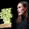 Sanna Marin hat im Hamburger Thalia Theater den Helmut-Schmidt-Zukunftspreis entgegengenommen.