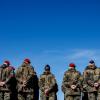 Soldaten der Bundeswehr auf dem Marinestützpunkt Eckernförde in Schleswig-Holstein.