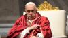 Papst Franziskus in der Passionsmesse am Karfreitag im Petersdom.
