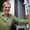 Die Hygienekontrolleure des Sachgebiets Gesundheit am Landratsamt, im Bild Stefanie Friedrich, kontrollieren und überwachen die Trinkwasserversorgungsanlagen im Landkreis Lichtenfels.