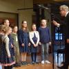 Der Kinderchor unter der Leitung von Stephan Schultz. Der Kinderchor unter der Leitung von Stephan Schultz.