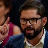 Chiles Präsident Gabriel Boric spricht während einer Zeremonie zur Ernennung neuer Kabinettsmitglieder.