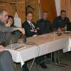 Über den geplanten Funkmast informierten (v. li.); Ulrich Wittfeld und Stefan Klein vom Landeskriminalamt, die Bürgermeister Christine Frieß (Burgkunstadt) und Robert Bosch (Mainklein), Klaus-Peter Lang (Polizeiinspektion Kulmbach), Jonas Krug (Polizeiinspektion Lichtenfels) und Kreisbrandrat Thomas Hoffmann (Kulmbach). Über den geplanten Funkmast informierten (v. li.); Ulrich Wittfeld und Stefan Klein vom Landeskriminalamt, die Bürgermeister Christine Frieß (Burgkunstadt) und Robert Bosch (Mainklein), Klaus-Peter Lang (Polizeiinspektion Kulmbach), Jonas Krug (Polizeiinspektion Lichtenfels) und Kreisbrandrat Thomas Hoffmann (Kulmbach).