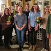 Zahlreiche Aktivitäten hat sich das Vorstandsteam der „Grundfelder Gartenfreunde“ mit der wiedergewählten Vorsitzenden Marion Trunk (3. v. re.), dem Kassier Michael Fischer (4. v. re.), dem Schriftführer Leon Raps (li.) und den sieben Beiräten beziehungsweise Kassenprüfern vorgenommen.