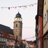 Vorfreude auf Fasching verbreiten die bunten Girlanden aus Unterwäsche in der Weismainer Altstadt. Vorfreude auf Fasching verbreiten die bunten Girlanden aus Unterwäsche in der Weismainer Altstadt.