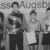 Bayerische Radballmeister der B-Schüler werden (v.re.) Moritz Diroll und Veit Kraus vom RVC Burgkunstadt; Vizemeister der C-Jugend sind Manuel Pflaum und Florian Wehrfritz. Bayerische Radballmeister der B-Schüler werden (v.re.) Moritz Diroll und Veit Kraus vom RVC Burgkunstadt; Vizemeister der C-Jugend sind Manuel Pflaum und Florian Wehrfritz.