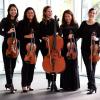 Melina Kim Guez und Michaela Reichel Silva (Violine), Wakana Ono und Paulina Riquelme (Viola) und Latica Anic (Violoncello) geben sich die Ehre.