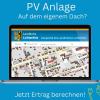 Mit dem neuen Solarpotenzial- und Gründachkataster des Landkreises lässt sich schnell und einfach ermitteln, ob ein Dach für eine Solarthermie- oder Photovoltaikanlage gegeeignet ist und welcher Ertrag zu erwarten ist.