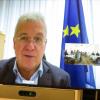 Markus Ferber war live aus München zugeschaltet: Der Vorsitzende der Hanns-Seidel-Stiftung und Miglied des Europaparlaments verkündete die Namen der drei Gewinner des Nachwuchsförderpreises 2023. Markus Ferber war live aus München zugeschaltet: Der Vorsitzende der Hanns-Seidel-Stiftung und Miglied des Europaparlaments verkündete die Namen der drei Gewinner des Nachwuchsförderpreises 2023.