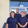 Ein Teil des Teams der Sicherheitswacht: (v. li.) Claudia Böhm, Holger Knab, Heike Fleischmann, Erich Günther (Leiter der Polizeiinspektion Lichtenfels) sowie Thomas Wagner. Ein Teil des Teams der Sicherheitswacht: (v. li.) Claudia Böhm, Holger Knab, Heike Fleischmann, Erich Günther (Leiter der Polizeiinspektion Lichtenfels) sowie Thomas Wagner.