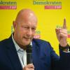 Thomas L. Kemmerich, FDP-Landesvorsitzender und Mitglied des Landtages, bei einer Rede.