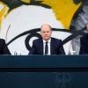 Bundeskanzler Olaf Scholz (M, SPD), Hessens Ministerpräsident Boris Rhein (l, CDU) und Niedersachsens Ministerpräsident Stephan Weil (SPD).