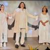 Bezauberten mit ihrem Mini-Musical „FARO – ich sende dir ein Licht“: Natalie Fuß, Udo Langer, Diana Christoph. Bezauberten mit ihrem Mini-Musical „FARO – ich sende dir ein Licht“: Natalie Fuß, Udo Langer, Diana Christoph.