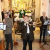Eine stimmungsvolle Hubertusmesse gestalteten die Parforce Hornbläser in der Kirche in Maineck.