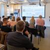 Joachim Seidel von der ProComp GmbH ging in seinem Vortrag auf die digitale Prozessoptimierung am Beispiel von Kundenanfragen ein.