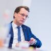 Nordrhein-Westfalens Ministerpräsident Hendrik Wüst wünscht sich eine stärkere SPD.